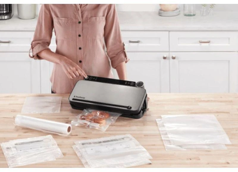FoodSaver VS3190X vacuum sealer Juodas, Nerūdijantis plienas