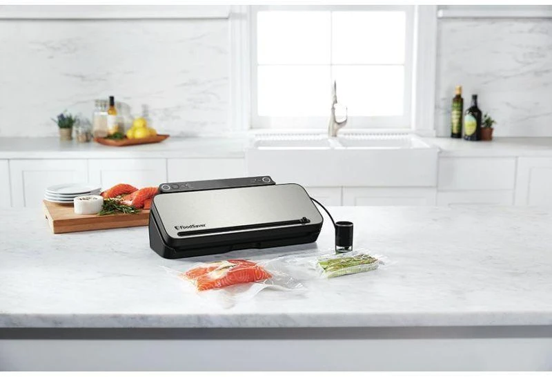 FoodSaver VS3190X vacuum sealer Juodas, Nerūdijantis plienas