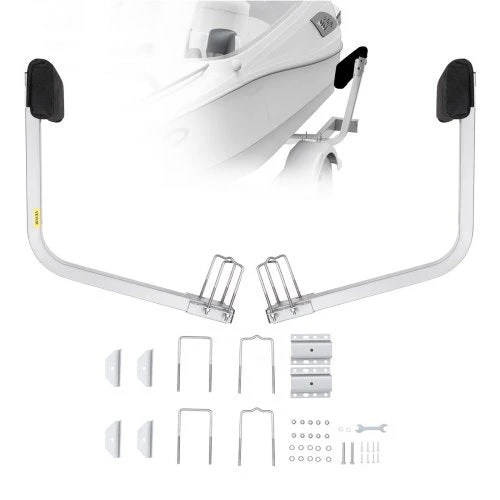 VEVOR Valties priekabos gidas 70 cm reguliuojamas