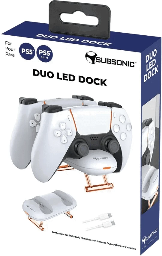 „Subsonic Duo“ LED dokas – PS5/PS5 Slim