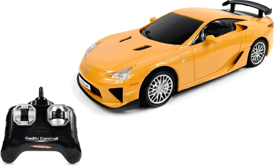 Valdomas automobilis Artyk Lexus LFA, oranžinis