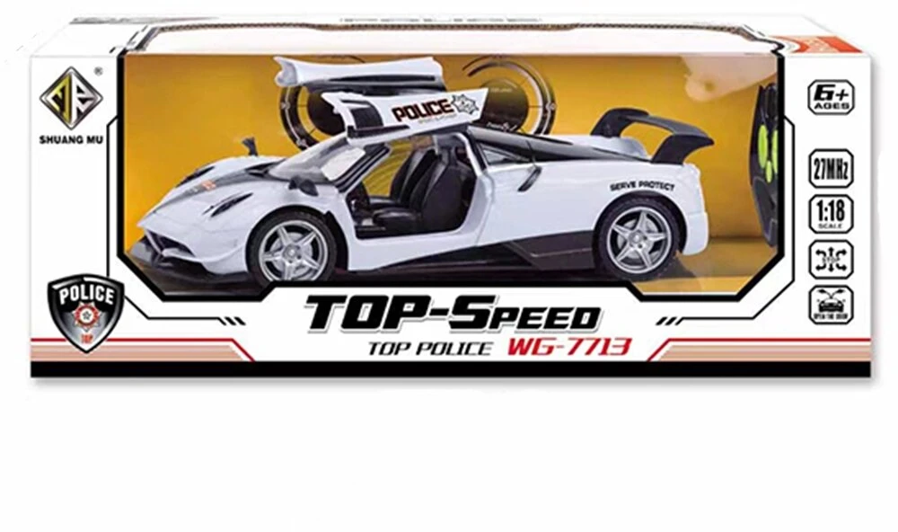 Shuang Mu, Shantou disctric Valdomas policijos automobilis su pulteliu, 1:18