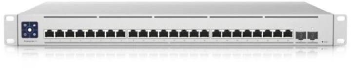 Ubiquiti | Unifi komutatorius | USW-EnterpriseXG-24 | Valdomas L3 | Montuojamas į lentyną | Gigabito Ethernet (varinis) jungčių kiekis: 24 | SFP+ jungčių kiekis: 2x 25G SFP | Maitinimo šaltinio tipas: vidinis