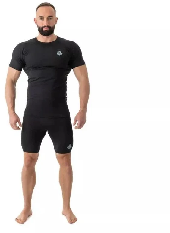 Vale Tudo MMA Kompresiniai šortai (Aptempti) Juodi CS - S