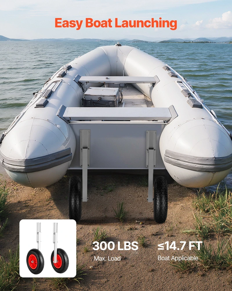 VEVOR Valčių išleidimo ratai, 136.1kg keliamoji galia