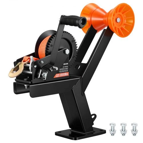 Valties priekabos gervės stovas su ritinėliu VEVOR HW2500A, 1588 kg