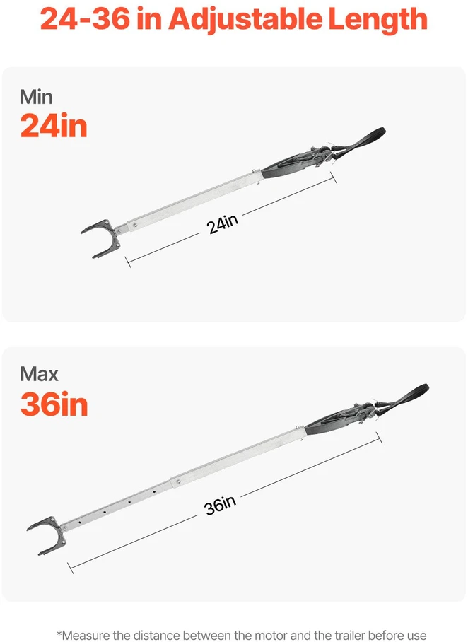 VEVOR Reguliuojamas 60-91 cm korpuso laikiklis