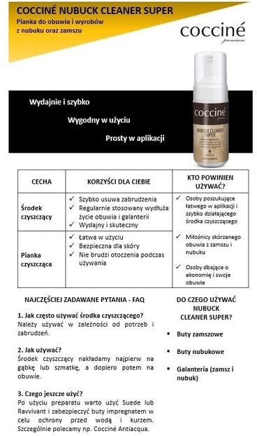 valymo putos, skirtos zomšos nubuko ir tekstilės
