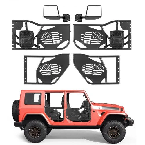 VEVOR 4 durų jeep vamzdiniai lauko durelės
