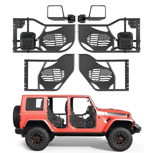 VEVOR Jeep tubularinės durys 2018-2026