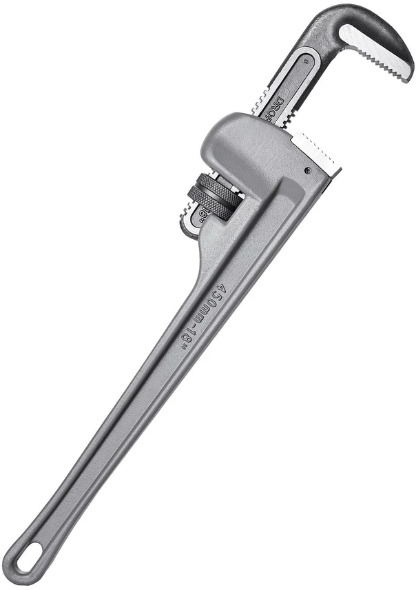 VEVOR Reguliuojamas aliuminio vamzdžių raktas 45 cm