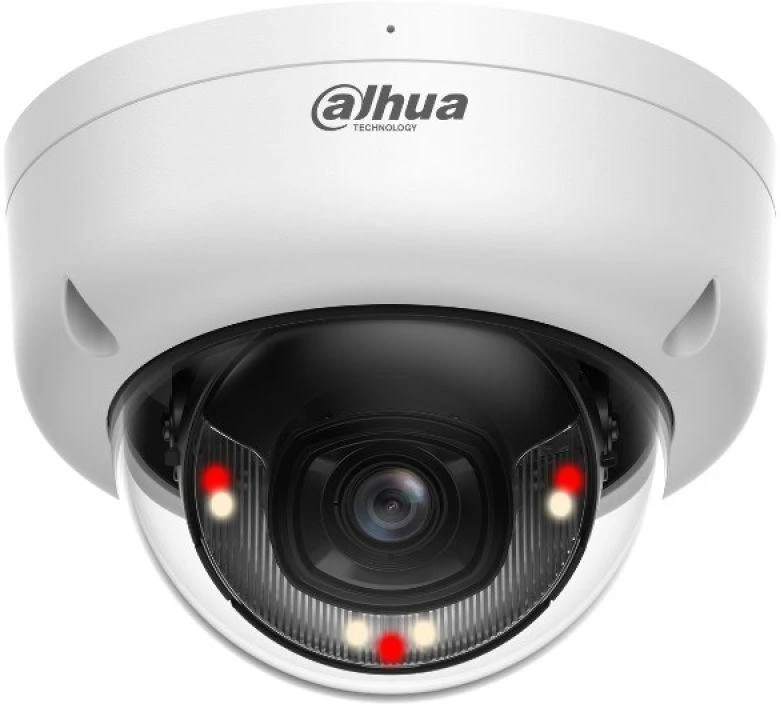 APSIAUGOJANTI IP KAMERA IPC-HDBW1439E1-A-IL-0280B-S6 Išmanus dvigubas apšvietimas - 4 Mpx 2.8 mm DAHUA