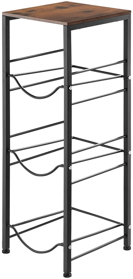 Vandens butelių laikiklis VEVOR 3 Vanduo Bottle Rack Board-B, 4 aukštų