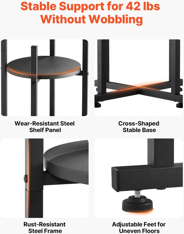 Vandens butelių stovas VEVOR 1 Vanduo Bottle Rack Plate-B, 2 aukštų