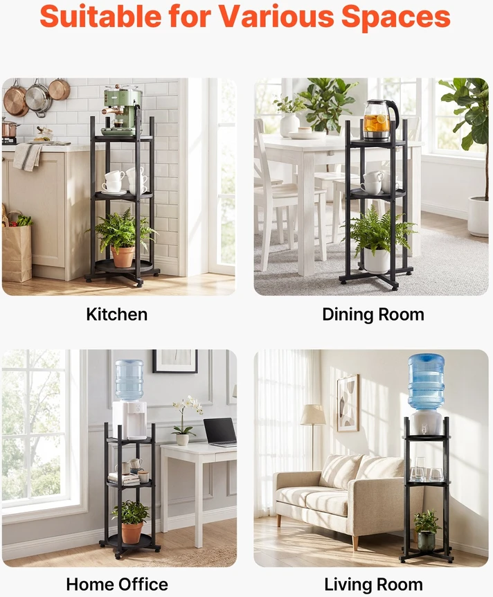 Vandens butelių stovas VEVOR 1 Vanduo Bottle Rack Plate-B, 2 aukštų