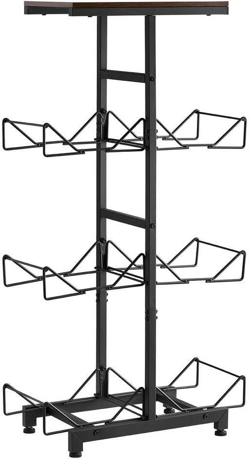 Vandens butelių stovas VEVOR 6 Vanduo Bottle Rack Board-B, 4 aukštų