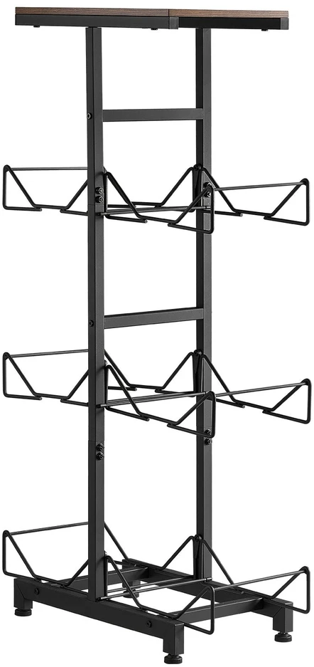 Vandens butelių stovas VEVOR 6 Vanduo Bottle Rack Board-B, 4 aukštų