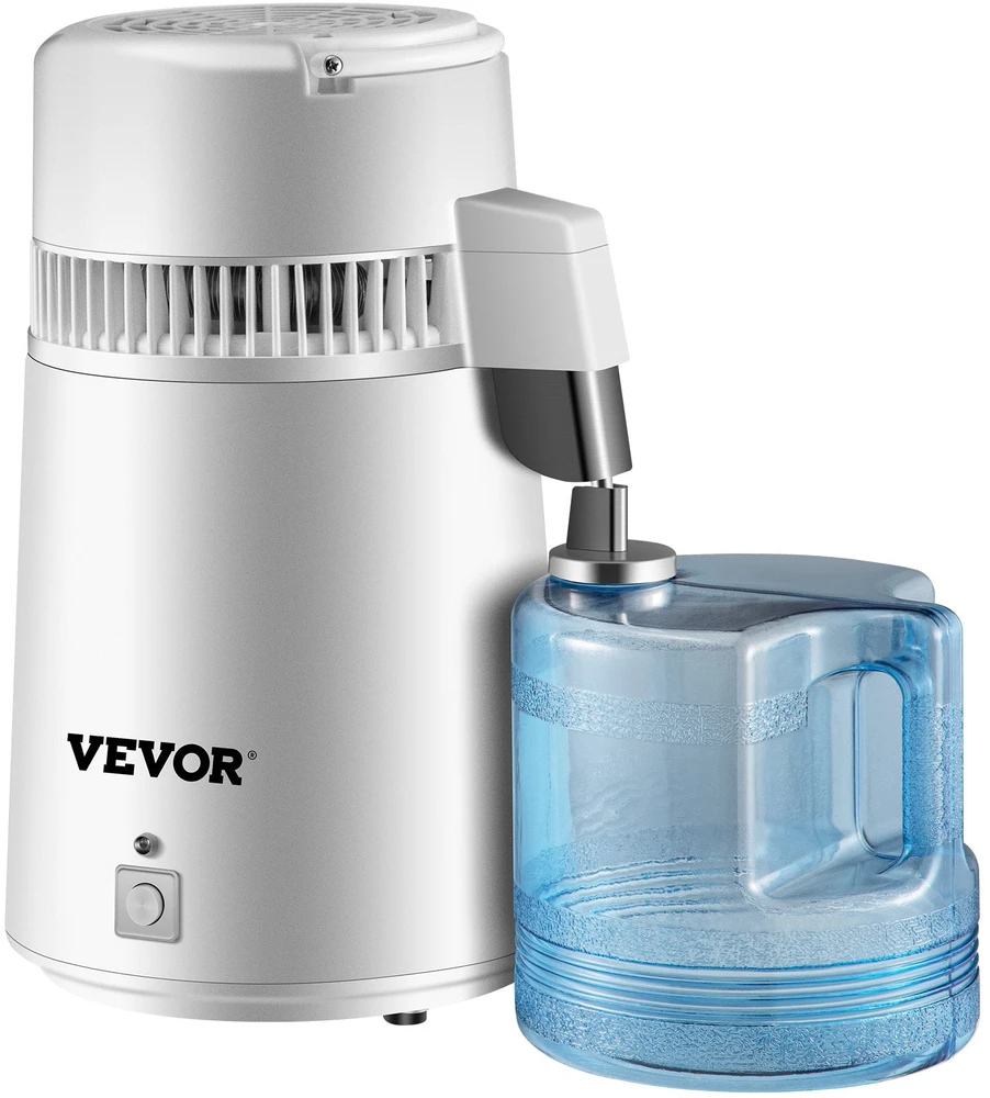 VEVOR 4 l vandens distiliatorius 1,3 l/h 220V