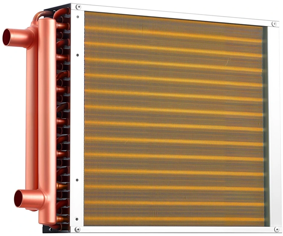 Vandens-oro šilumokaitis VEVOR C14x14, 65 000 BTU