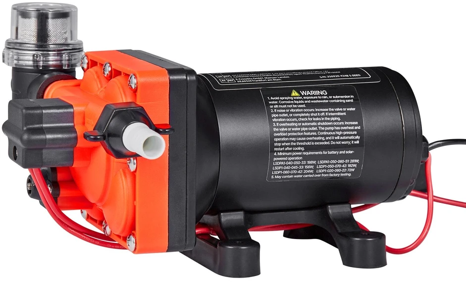 VEVOR vandens siurblys RV, 12V DC, 22,7 l/min