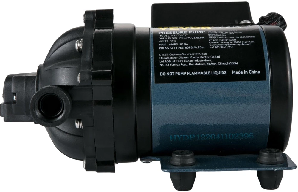 VEVOR 12V vandens siurblys, jachtoms ir RV