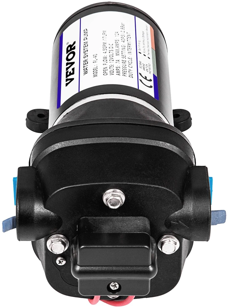 VEVOR Vandens slėgio diafragminis siurblys FL-40 12V