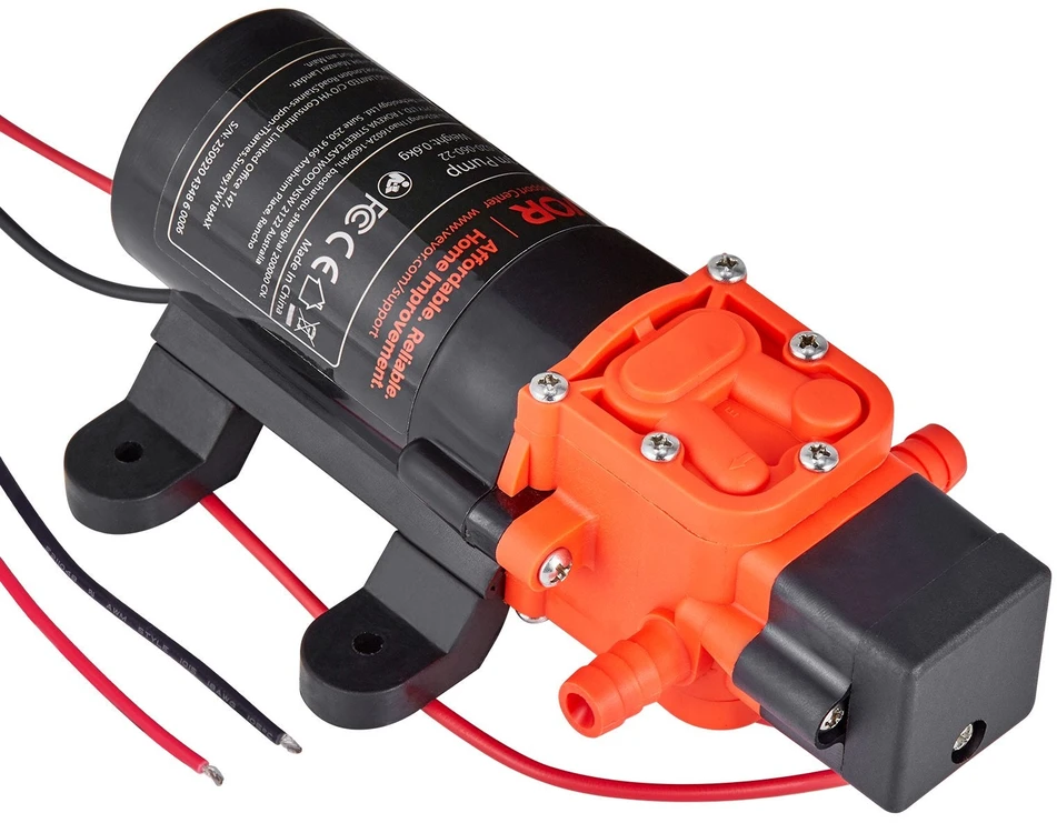 VEVOR Vandens slėgio siurblys, 12V, 80 PSI, 4,5 l/min
