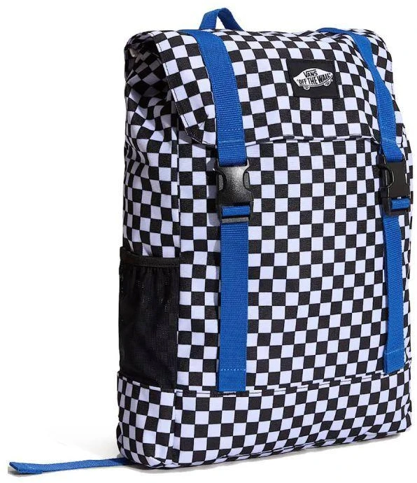 Vans Funkcinė kuprinė ir pieštukinė su languotais raštais - VN000PSFY281