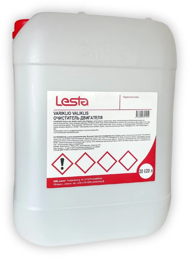 Lesta Variklio valiklis 20 l ProfSeries, koncentruotas