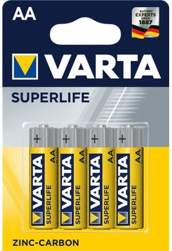 Varta Superlife AA Vienkartinė baterija Cinko anglis