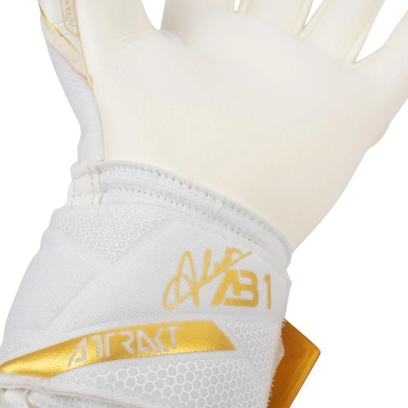 Vartininko pirštinės Reusch Attrakt AB1 Advance, baltos, 5670002 1130