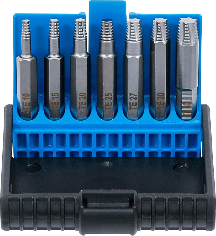VARŽTŲ IŠTRAUKIMO RINKINYS | PAŽEISTIEMS T-STAR (TORX) VARŽTAMS T10–T40 | 7 VNT. (5284)