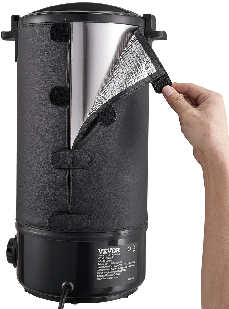 VEVOR 10 litrų vaško lydymo puodas žvakėms