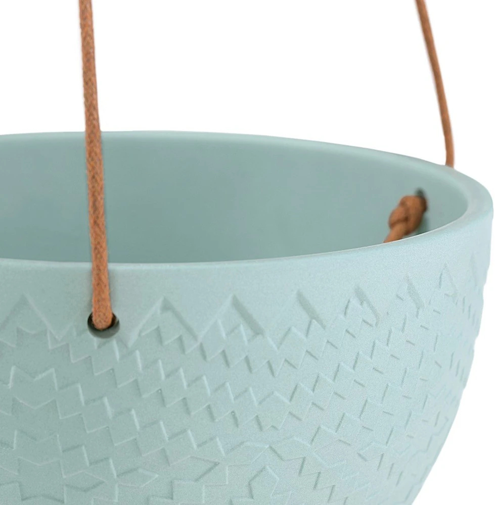 AmeliaHome Vazonas gėlėms Lokai mėlynas 15,4×10 cm