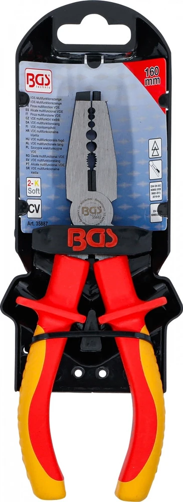 VDE daugiafunkcės replės | 160 mm (35887B)