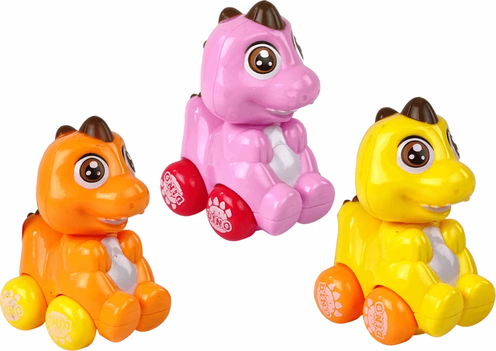 Lean Toys Spalvingas dinozauras kiaušinyje