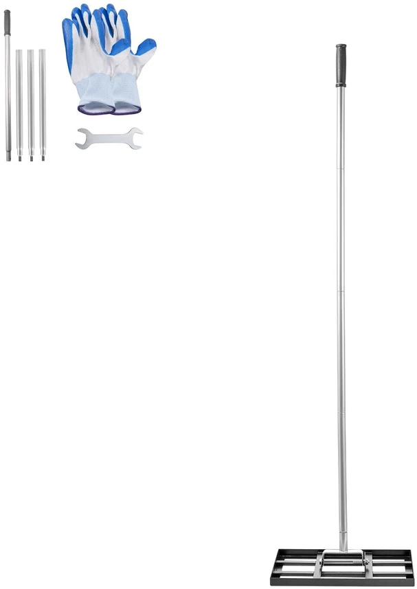 VEVOR Vejos lyginimo grėblys 198 cm su rankena