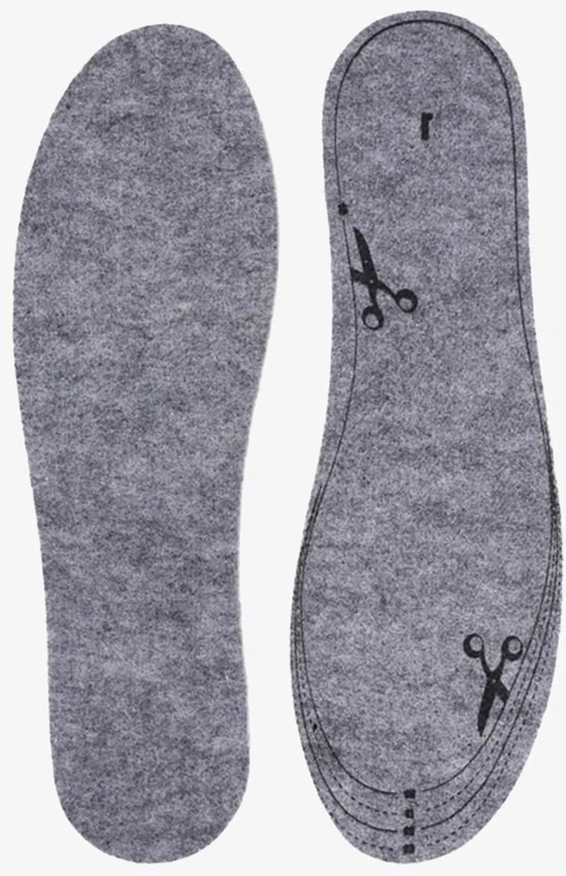 Veltinio vidpadžiai Coccine Felt Insole Large Foot“ (47-50 dydžiams)