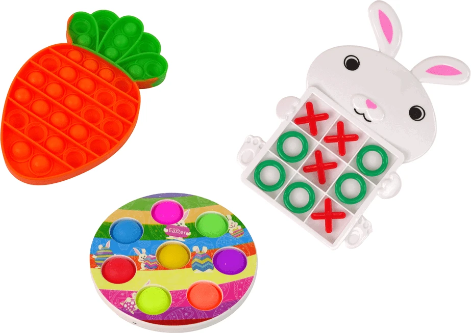 Lean Toys Velykų tematikos žaislų rinkinys vaikams, 18 vnt