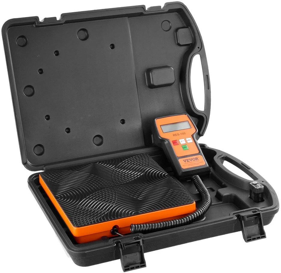 VEVOR Elektroninės šaldymo agentų svarstyklės 50 kg HVAC