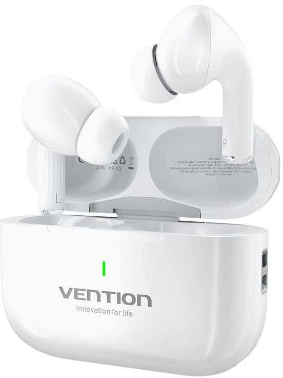 Vention Echo Lite E11 Ausinės True Belaidės Stereo (TWS) Open-ear Calls/Music USB Type-C Bluetooth Baltas