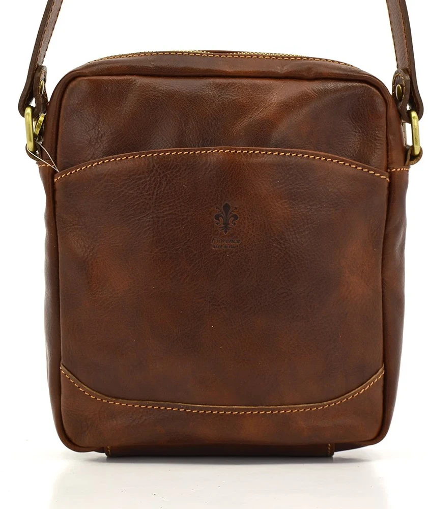 Vera Pelle vyriška od shoulder bag natūralios odos miesto rankinė