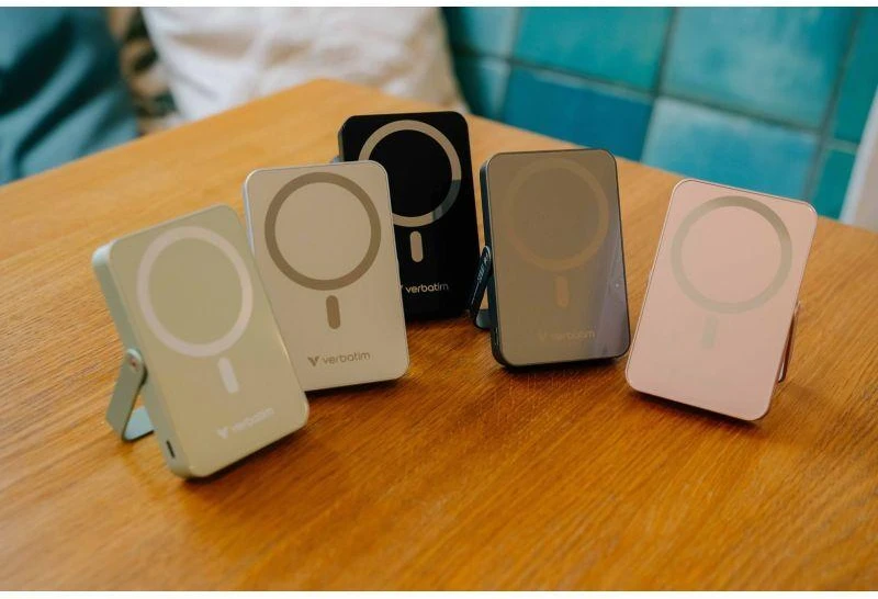 Powerbank Verbatim Charge n Go 10000mAh su stoveliu Magnetic Wireless mėlynos spalvos 32266