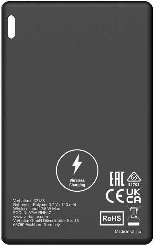 Verbatim My Finder Card Bluetooth juodas sidabrinis ir baltaas – daiktų ieškikliai 3vnt MYFCR-03BSW 32141