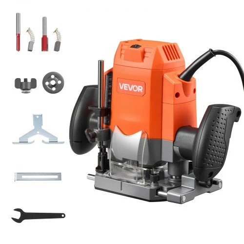 VEVOR Medžio freza 1,6 AG 1200 W