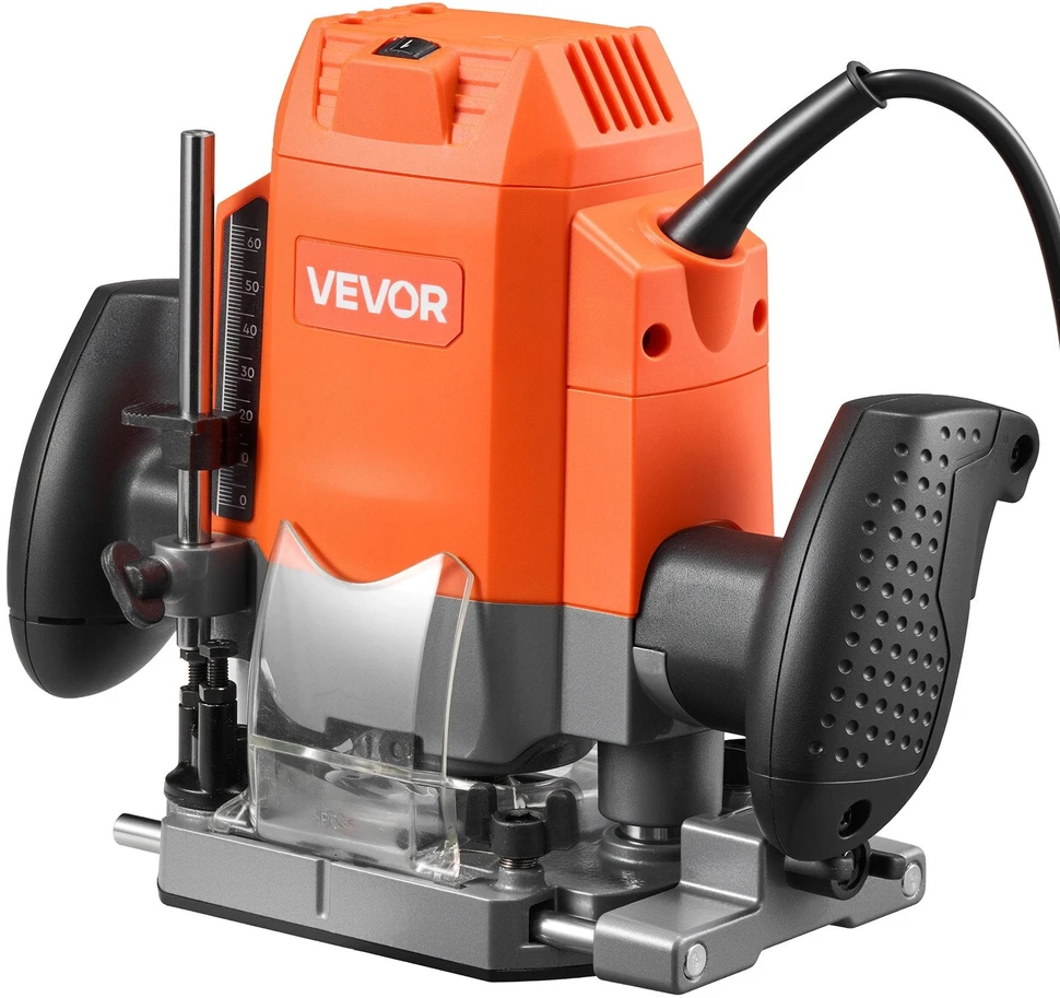 VEVOR Medžio freza 1,6 AG 1200 W
