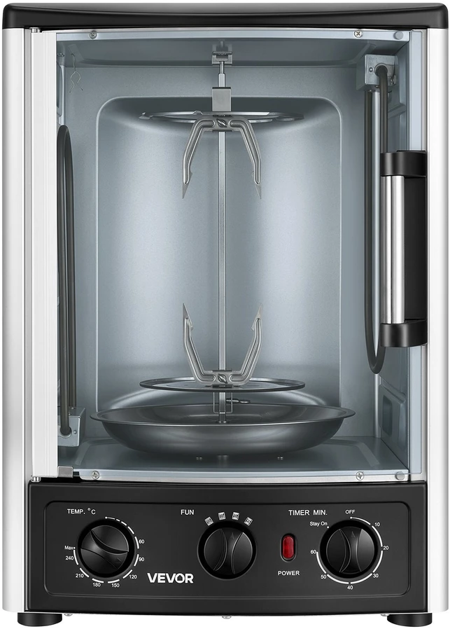 Vertikali kepsninė-orkaitė VEVOR TB2020A, 1500W