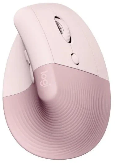 Vertikali pelė Logitech Lift, rožinė