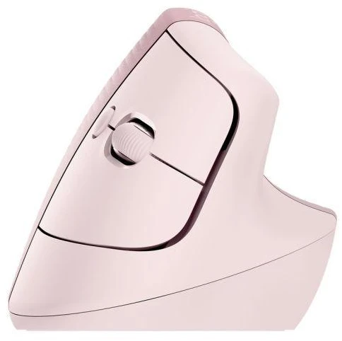 Vertikali pelė Logitech Lift, rožinė