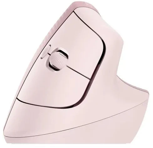 Vertikali pelė Logitech Lift, rožinė